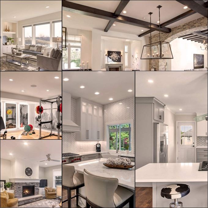 round downlight for kitchen