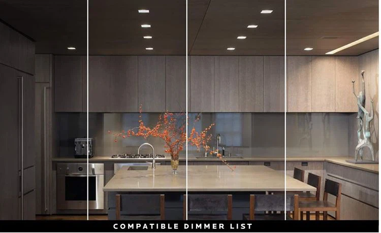 dimmable square ceiling light