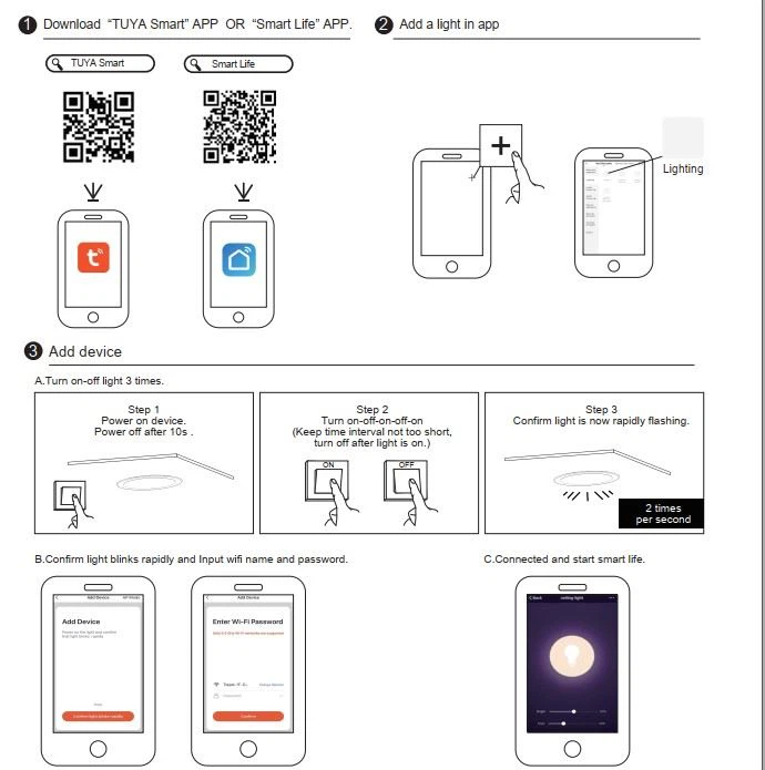 wifi smart led lamps
