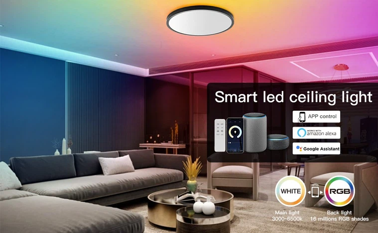 Panel light with Remote control4 Panel light with Remote control4